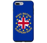 Logo Union Jack drôle Bleu, Jaune, Rouge Coque pour iPhone 7 Plus/8 Plus