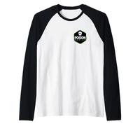 Logo Vert de Poche négative Poison Design Manche Raglan