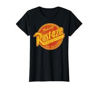 Logo vintage délavé Rusteze de Disney Pixar Cars T-Shirt, Femme, Noir, M