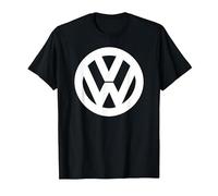 Logo Volkswagen Classique Blanc VW T-Shirt, Homme, Noir, S