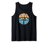 Logo Wave Street Surf Shop Beach Vibe Débardeur