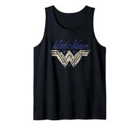 Logo Wonder Woman DC Watermark Débardeur