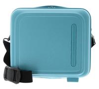 LOGODUCK + Beauty Case, Aqua, Trousse de beauté Rigide en policarbonaté