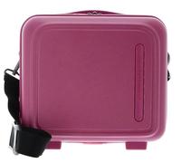 LOGODUCK + Beauty Case, Rouge/Violet, Trousse de beauté Rigide en policarbonaté