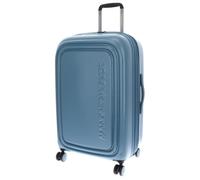 Mandarina Duck Logoduck + 4 roues Valise cabine M 69 cm bleu pétrole