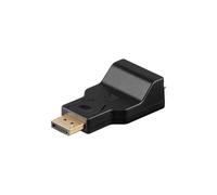 LOGON Adaptateur TADAPDP145 DisplayPort 1.1 Mâle vers VGA (D-Sub) Femelle Noir, Plug and Play, Réf: 63489