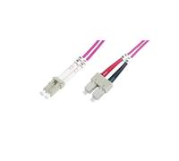 LOGON AL5LCSC10I/4I câble InfiniBand et à fibres optiques 10 m 2x LC 2x SC Rose