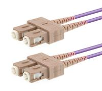 LOGON PROFESSIONAL AL5SCSC25I/4I câble InfiniBand et à fibres optiques 25 m SC Violet
