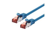 LOGON PROFESSIONAL Cable de brassage CAT6 F/UTP blindé - 2 mètres - Bleu