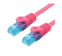 LOGON PROFESSIONAL Câble de raccordement PATCH CABLE U/UTP 5 mètres Catégorie 5e CAT5E - Magenta