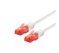LOGON PROFESSIONAL Câble Patch RJ45 U/UTP CAT6 7 mètres Blanc - Câble réseau Ethernet