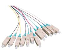 LOGON PROFESSIONAL LFP025 câble InfiniBand et à fibres optiques 2 m SC Pigtail Couleur aqua, Couleurs assorties