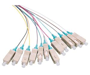 LOGON PROFESSIONAL LFP025 câble InfiniBand et à fibres optiques 2 m SC Pigtail Couleur aqua, Couleurs assorties