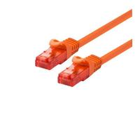 LOGON PROFESSIONAL Patch Cable U/UTP CAT6 - 1.5 m - Câble réseau Ethernet - Orange