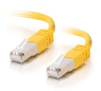 LOGON SSTP Cat5e câble de réseau Jaune 0,15 m