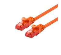 LOGON TCU66U003O câble de réseau Orange 0,3 m Cat6 U/UTP (UTP)