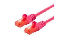 LOGON TCU66U010M câble de réseau Magenta 1 m Cat6 U/UTP (UTP)