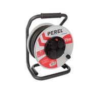 LOGON TOOL120 câble électrique Noir 25 m Prise d'alimentation type E - Cables électriques (25 m, Male connector / Female connector, Prise d'alimentation type E, H07RN-F, Noir)