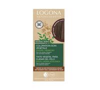 Logona Coloration végétale nourrissante – henné bio, végétalienne – Marron café 100 g