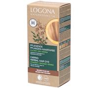 LOGONA Naturkosmetik Coloration végétale nourrissante, végétalienne, au henné bio pour une couleur et une brillance intenses, blond cuivré (blond) - 1 x 100 g