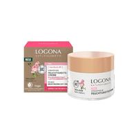 Logona Crème de jour hydratante raffermissante roses bio et graines de pomme 50 ml