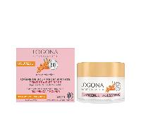 LOGONA Naturkosmetik Crème anti-âge pour peaux matures et matures - Crème de jour à l'argousier bio et à l'eau de rose de Damas bio - 50 ml
