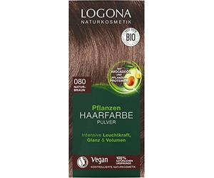 Logona Herbal Hair Colour Powder 080 natural brown