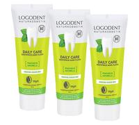 Logona Hygiène Bucco-Dentaire Pâte Dentifrice Daily Care Fraîcheur Naturelle Bio 75ml - Lot 3