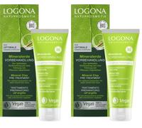 Logona Natural Cosmetics Mineral Soil Pre-Treatment Vegan, 100 ml (Lot de 2)