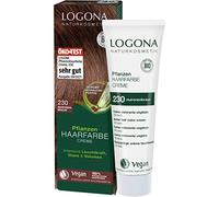LOGONA Naturkosmetik Coloration pour cheveux végétale - Marron marron marron - 150 ml - Luminosité intense, brillance et volume - Sans ammoniaque - Végétalien et naturel