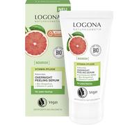 LOGONA Naturkosmetik NOURISH Sérum exfoliant clarifiant Overnight - 50 ml - Avec AHA - Teint uniforme - Pour une régénération douce de la peau - Pour tous les types de peau