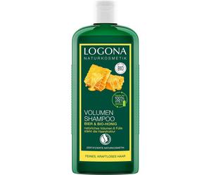 LOGONA Naturkosmetik Shampooing Volume Bière & Miel Bio 250 ml