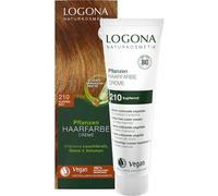 Logona Soin-des-cheveux Hair-ColourCrème colorante pour cheveux végétaux 210 Rouge cuivré 150 ml