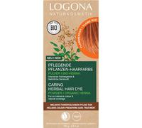 Logona Soin-des-cheveux Hair-ColourTeinture végétale nourrissante pour les cheveux Rouge flamboyant 100 g