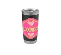 LOGOPÉDIE LOGOPÄDIN ALLEMANDE ORTHOPHONISTES Gobelet isotherme en acier inoxydable double paroi