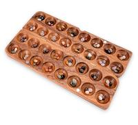 LOGOPLAY 364 - Hus Grand avec Fermeture magnétique - Plateau de Jeu 28 x 44 cm - Bao - Kalaha