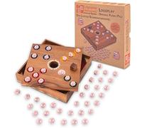LOGOPLAY Original Funny Pigz - Jeu de cochon Big Hole - Jeu de dés - Jeu de société - Jeu de société en bois