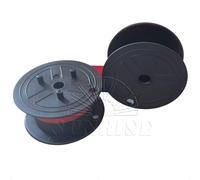 Logos 902 Ruban Compatible Pour Calculatrice De Table Olivetti Logos 902, Ruban Rouge Et Noir - Bobine De Rechange Compatible En Tissu Pour Olivetti (1)[Z1041]