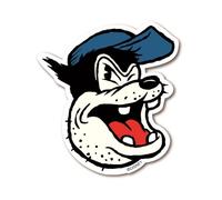 Logoshirt Aimant de réfrigérateur Pat Hibulaire - Aimant de frigo Disney - Magnet Black Pete - en Forme - Design Original sous Licence