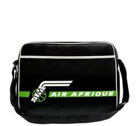 LOGOSHIRT - Airline - Air Afrique Logo - Sac bandoulière - Sac de sport - noire
