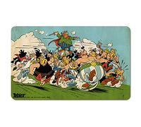 Logoshirt®️ Astérix I Obélix I Attaque I Planche à Petit-déjeuner I Planche à découper I 23x14cm I Résistant au Lave-Vaisselle & à la Chaleur I Design Original sous Licence