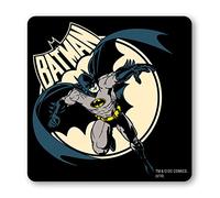 Logoshirt - Batman Dessous de Verre - DC Comics sous-Verre - Batman - Full Moon - Super-héros - Noir - Design Original sous Licence