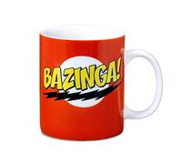 Logoshirt® Big BangTheory I Bazinga I Mug I Tasse à café I Porcelaine I 300 ml I Dans une boîte cadeau colorée I Design original sous licence