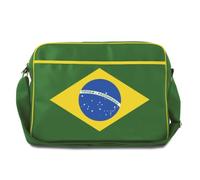Logoshirt® Brésil I Drapeau I Sac bandoulière I Sport I Retro I Paysage I Design original sous licence