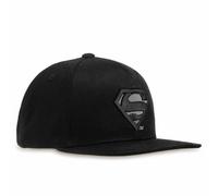 Logoshirt®️ DC Comics I Superman I Logo Noir I Snapback Cap I Femme & Homme I Brodé 3D I Design Original sous Licence