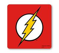 Logoshirt - Flash Dessous de Verre - Logo - DC Comics sous-Verre - Super-héros - Rouge - Design Original sous Licence
