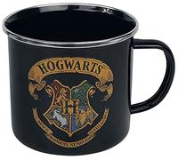 Logoshirt® Harry Potter I Hogwarts I Logo I Mug émaillé I Tasse rétro I avec Motif I ca. 400 ml I Design original sous licence