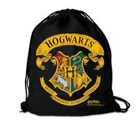 Logoshirt® Harry Potter I Hogwarts I Logo I Sac de gym I Cotton I Imprimé I AZO-free I Cordon de serrage I noir I Design sous licence