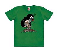 Logoshirt® La Petite Taupe I Taupek I Colline I T-Shirt imprimé I Enfant I Fille & Garçon I Manches Courtes I Noir I Design Original sous Licence I Taille 3-4 Ans
