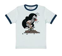 Logoshirt® La Petite Taupe I Taupek I Colline I T-Shirt imprimé I Enfant I Fille & Garçon I Manches Courtes I Bleu Clair I Design Original sous Licence I Taille 2-3 Ans